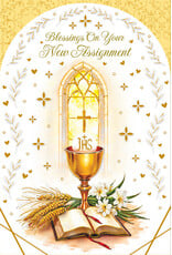 Greetings of Faith Card - New Assignment