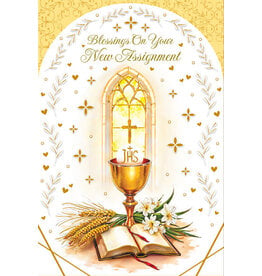 Greetings of Faith Card - New Assignment