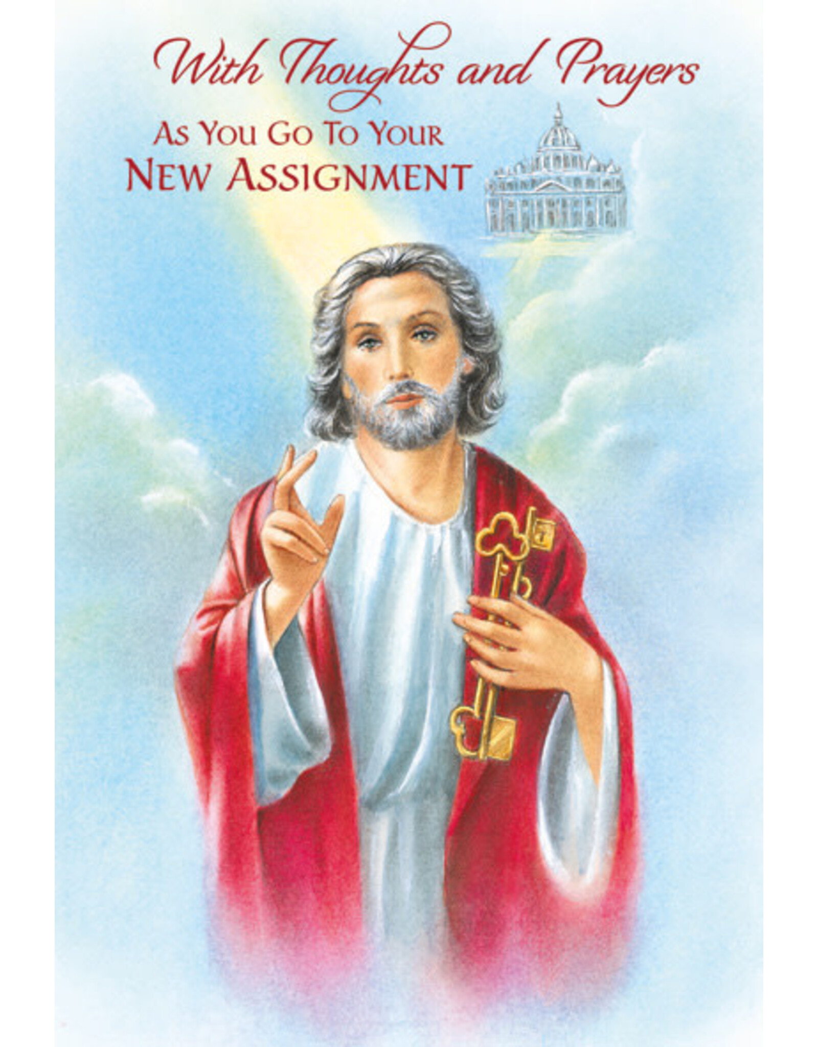 Greetings of Faith Card - New Assignment