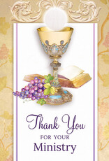 Greetings of Faith Card - Thank You for Your Ministry