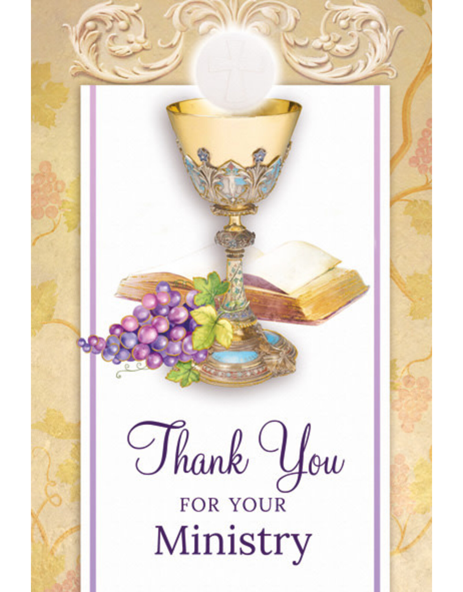 Greetings of Faith Card - Thank You for Your Ministry