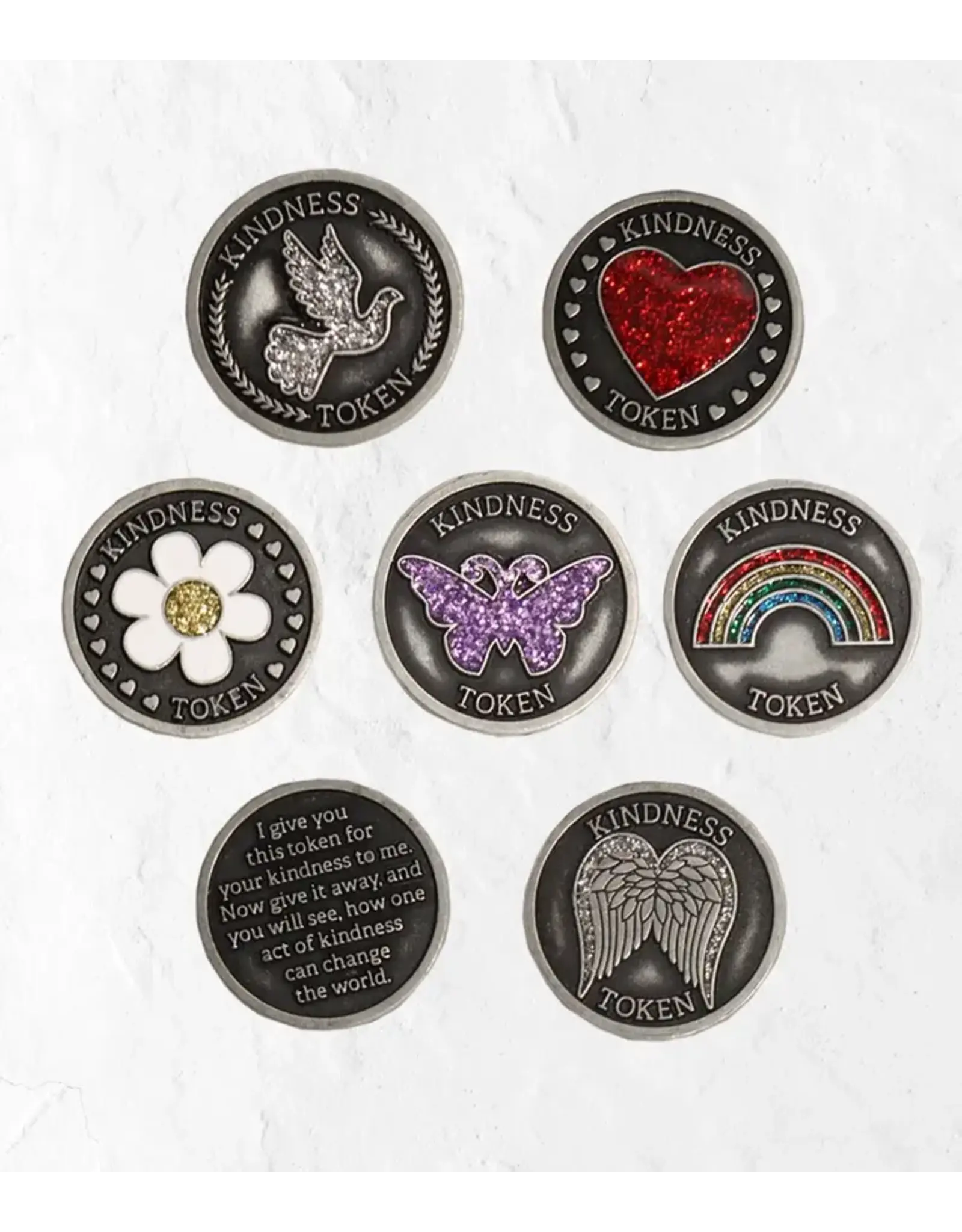 Joyful Sentiments Kindness/Appreciation Coins/Tokens (Set of 12)