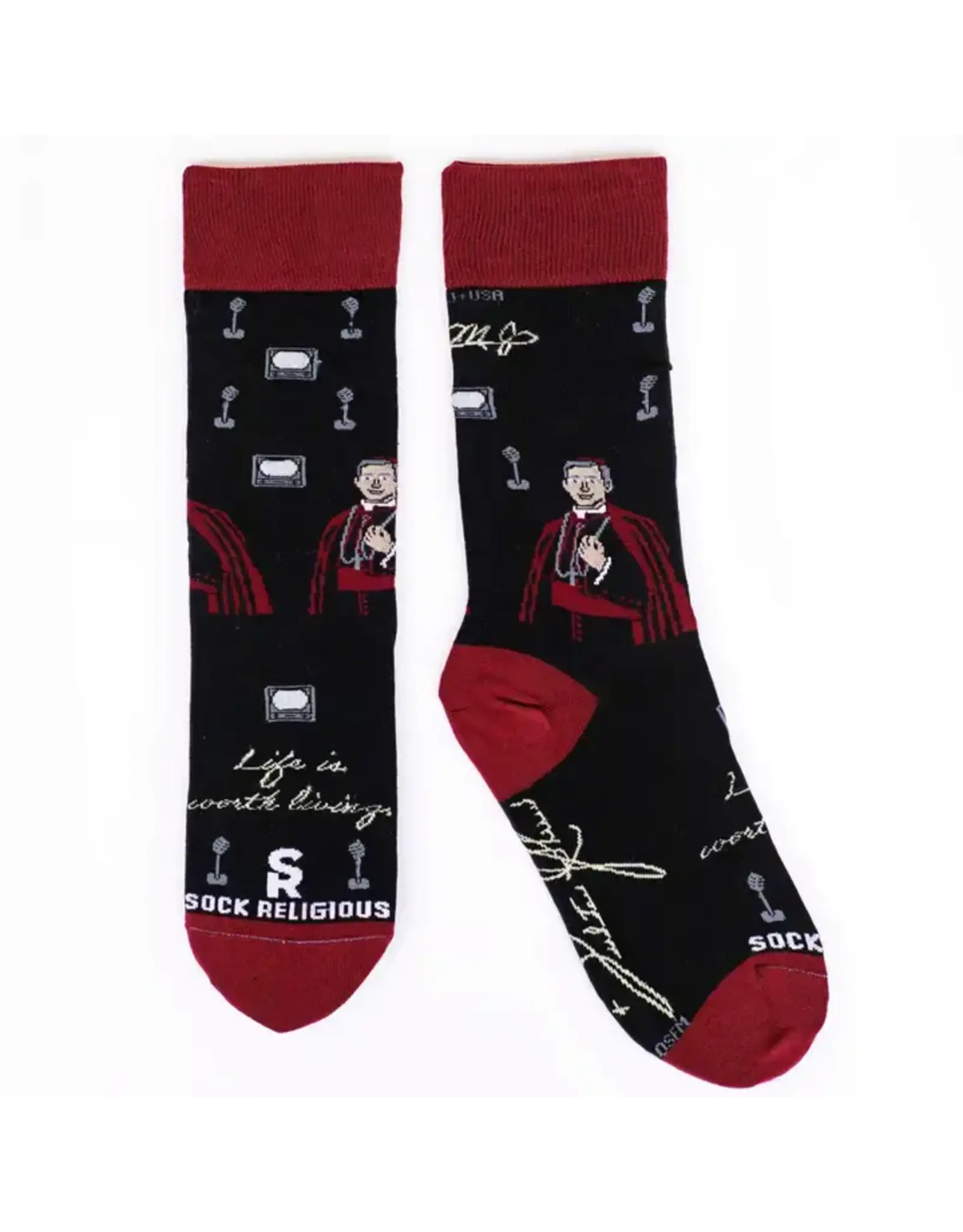 Sock Religious Socks - Archbishop Fulton Sheen