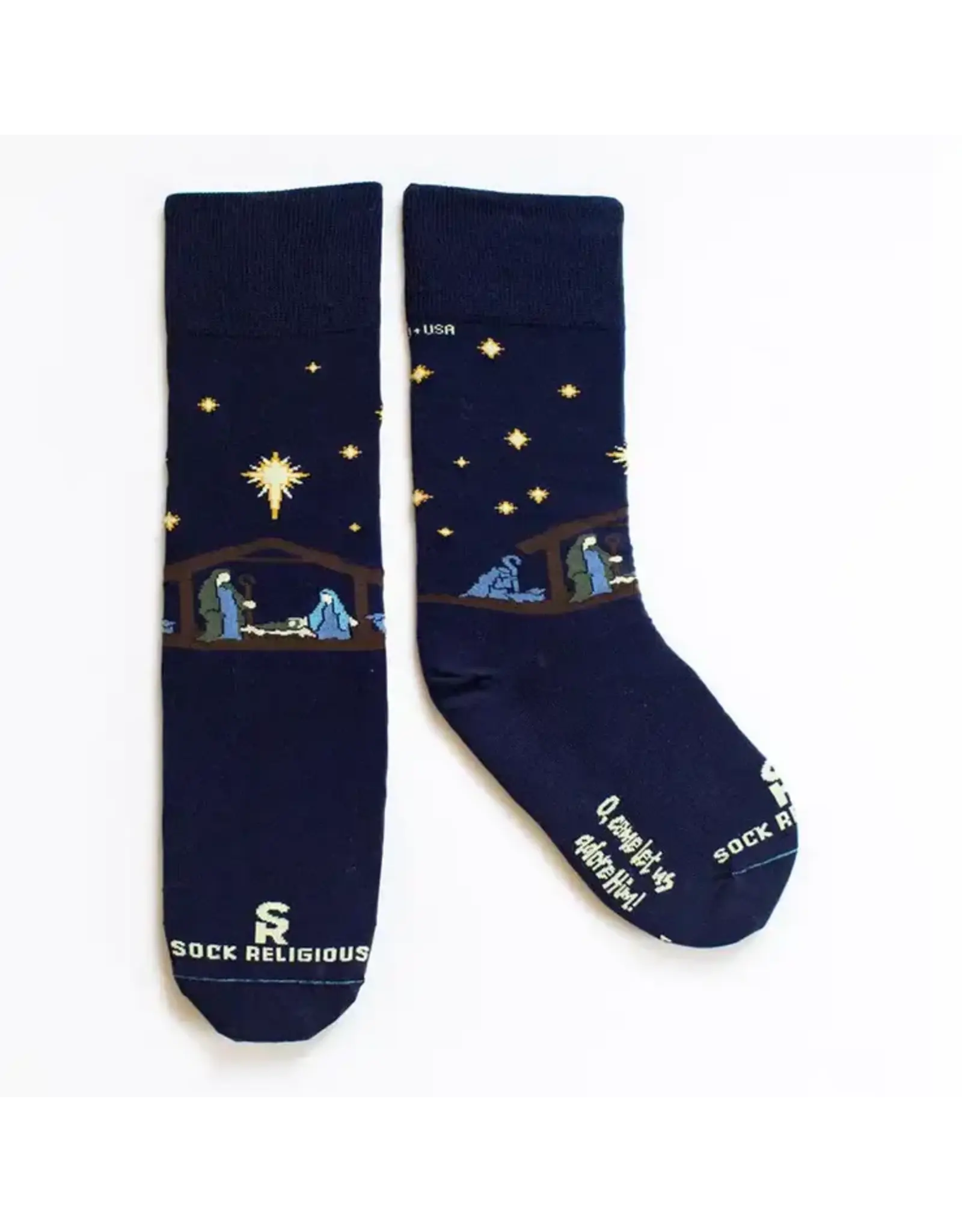 Sock Religious Socks - Nativity