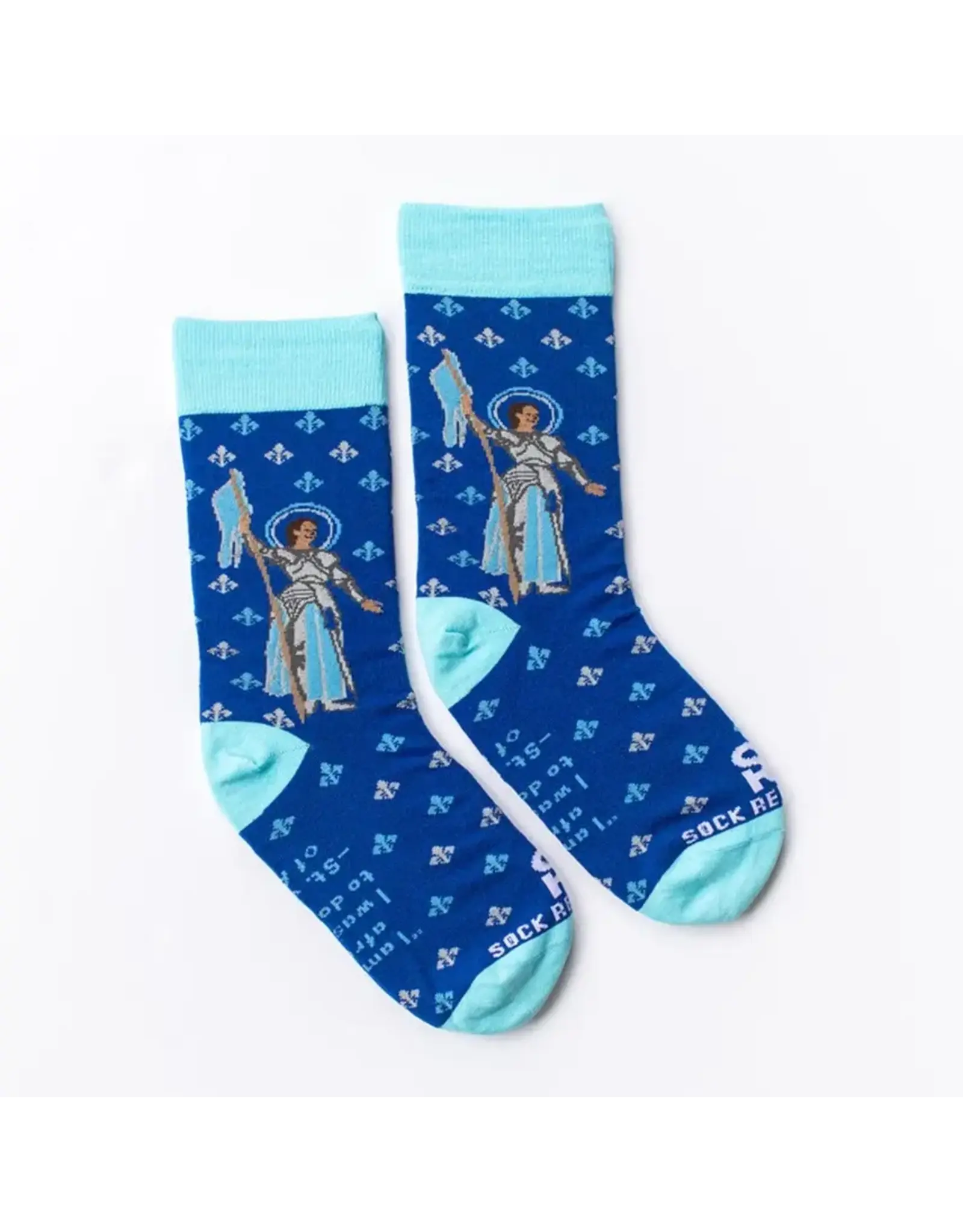 Sock Religious Socks - St. Joan of Arc