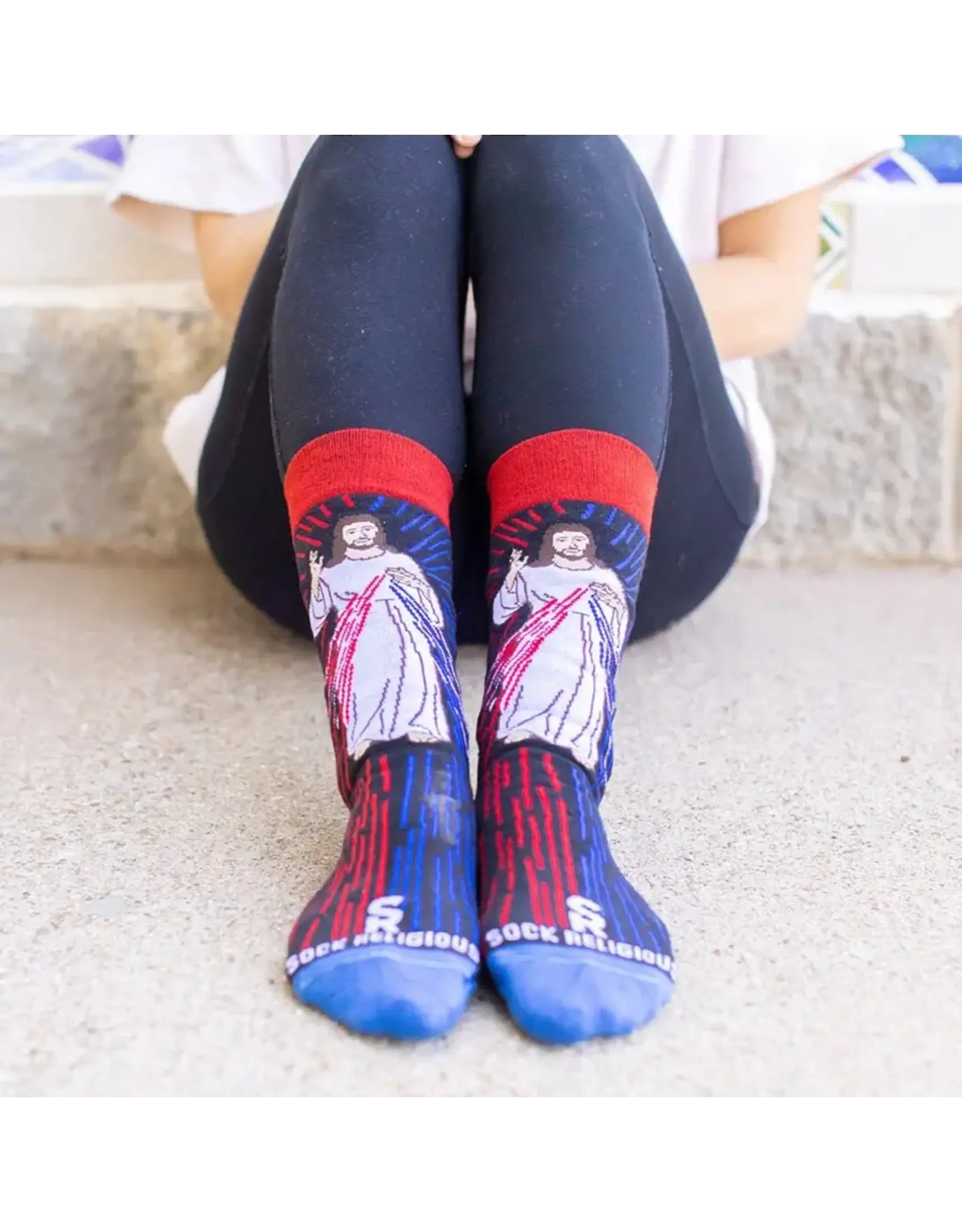 Sock Religious Socks - Divine Mercy