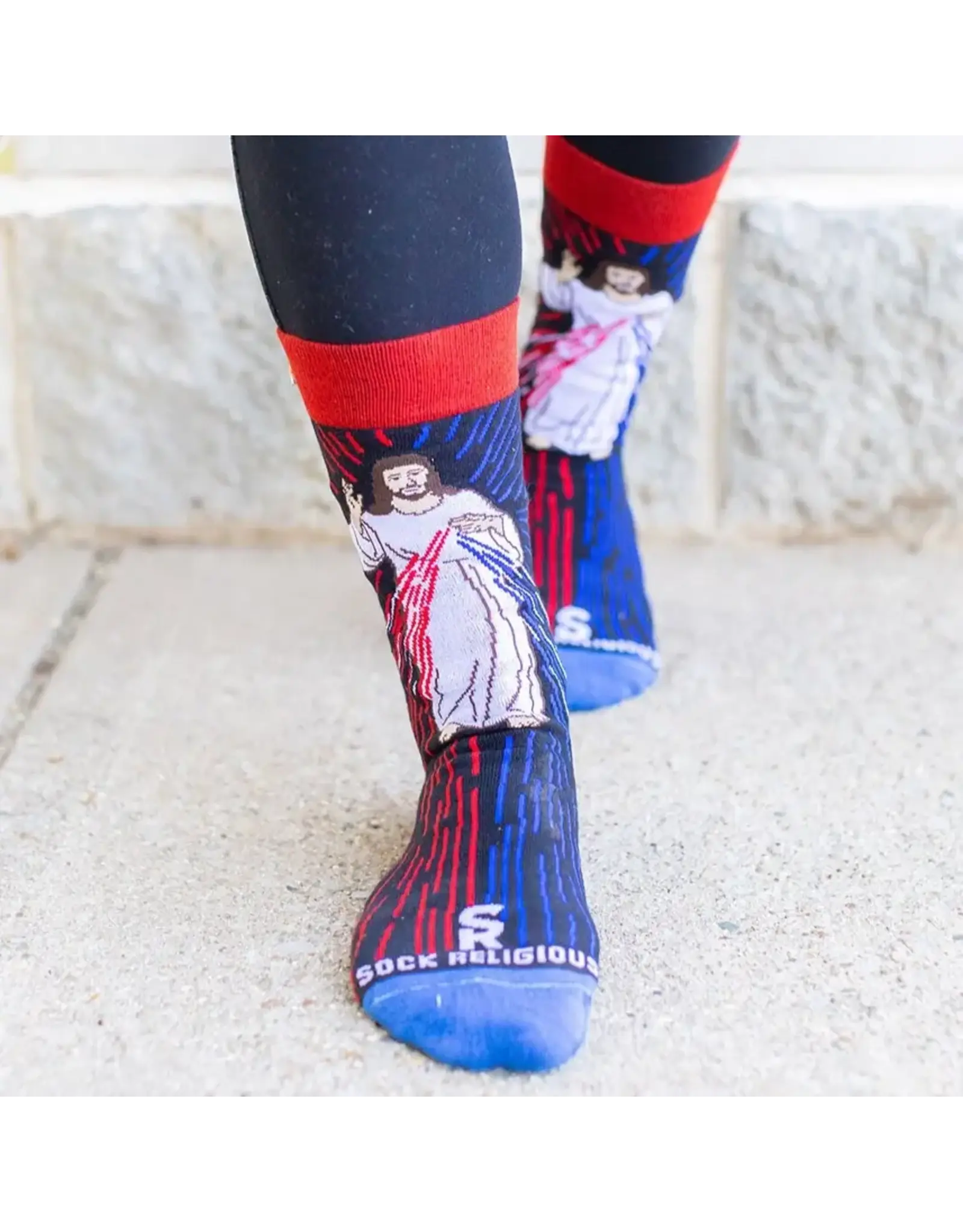 Sock Religious Socks - Divine Mercy