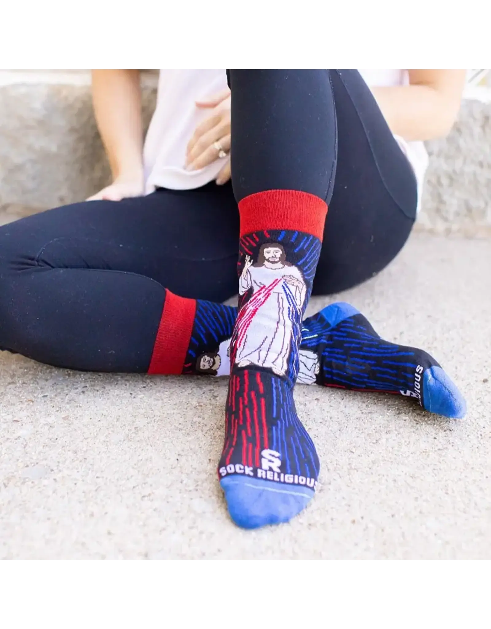 Sock Religious Socks - Divine Mercy