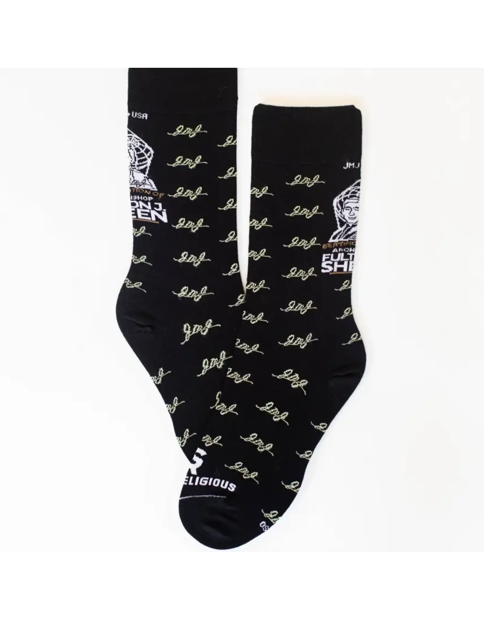Sock Religious Socks - Archbishop Fulton Sheen Beatification JMJ