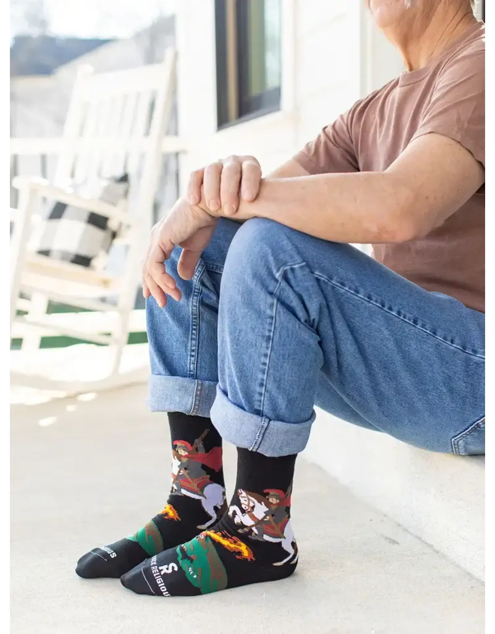 Sock Religious Socks - St. George