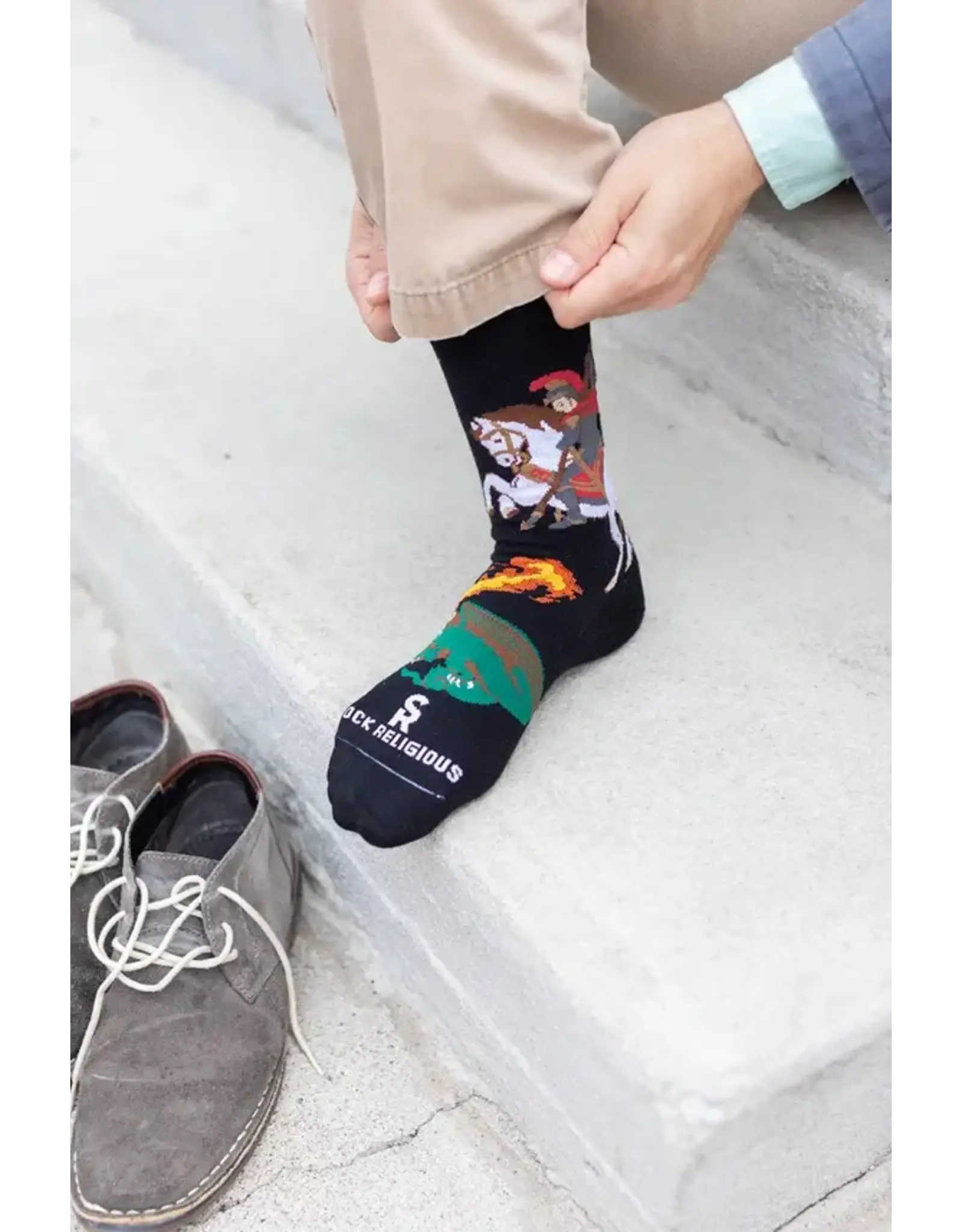 Sock Religious Socks - St. George