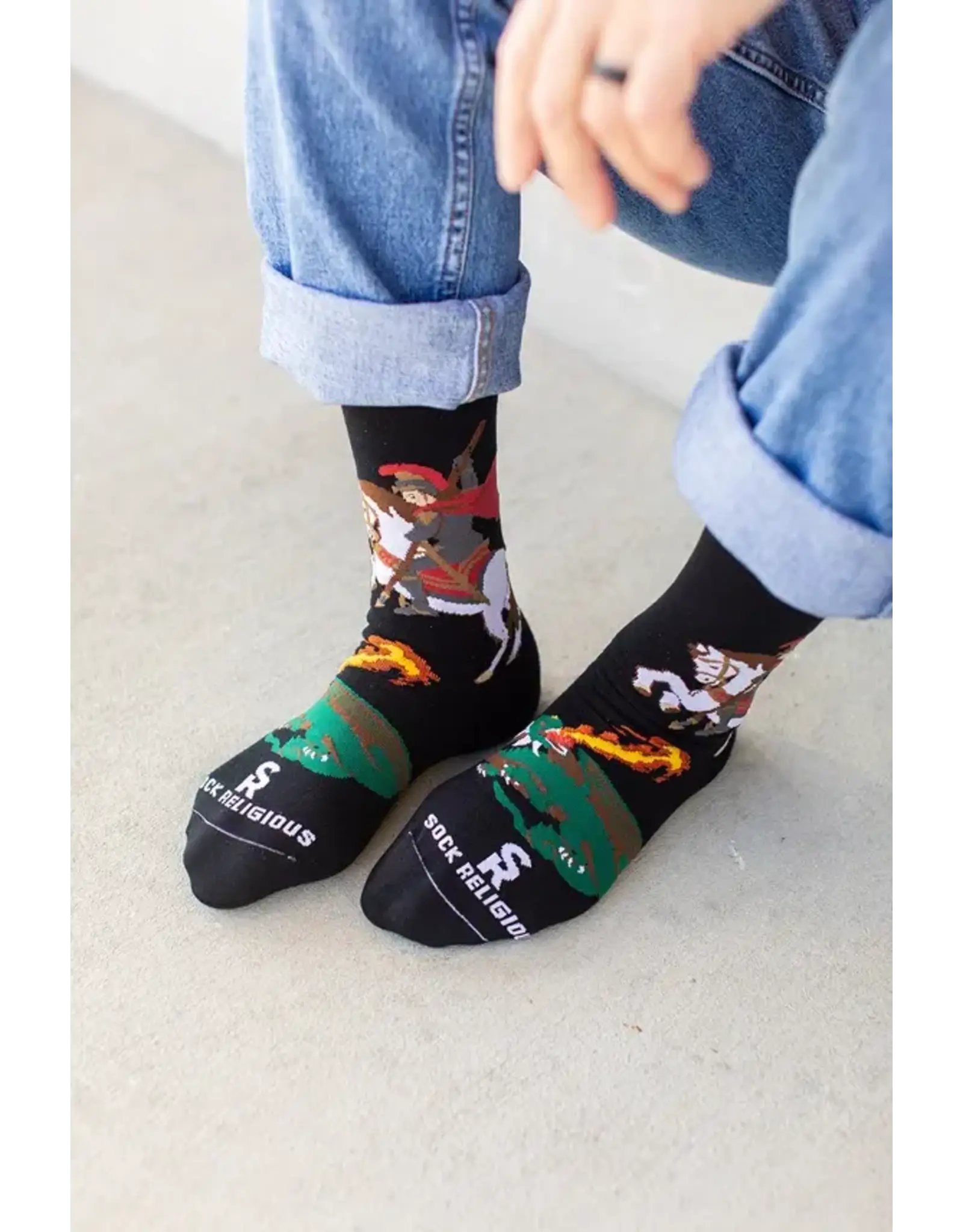 Sock Religious Socks - St. George