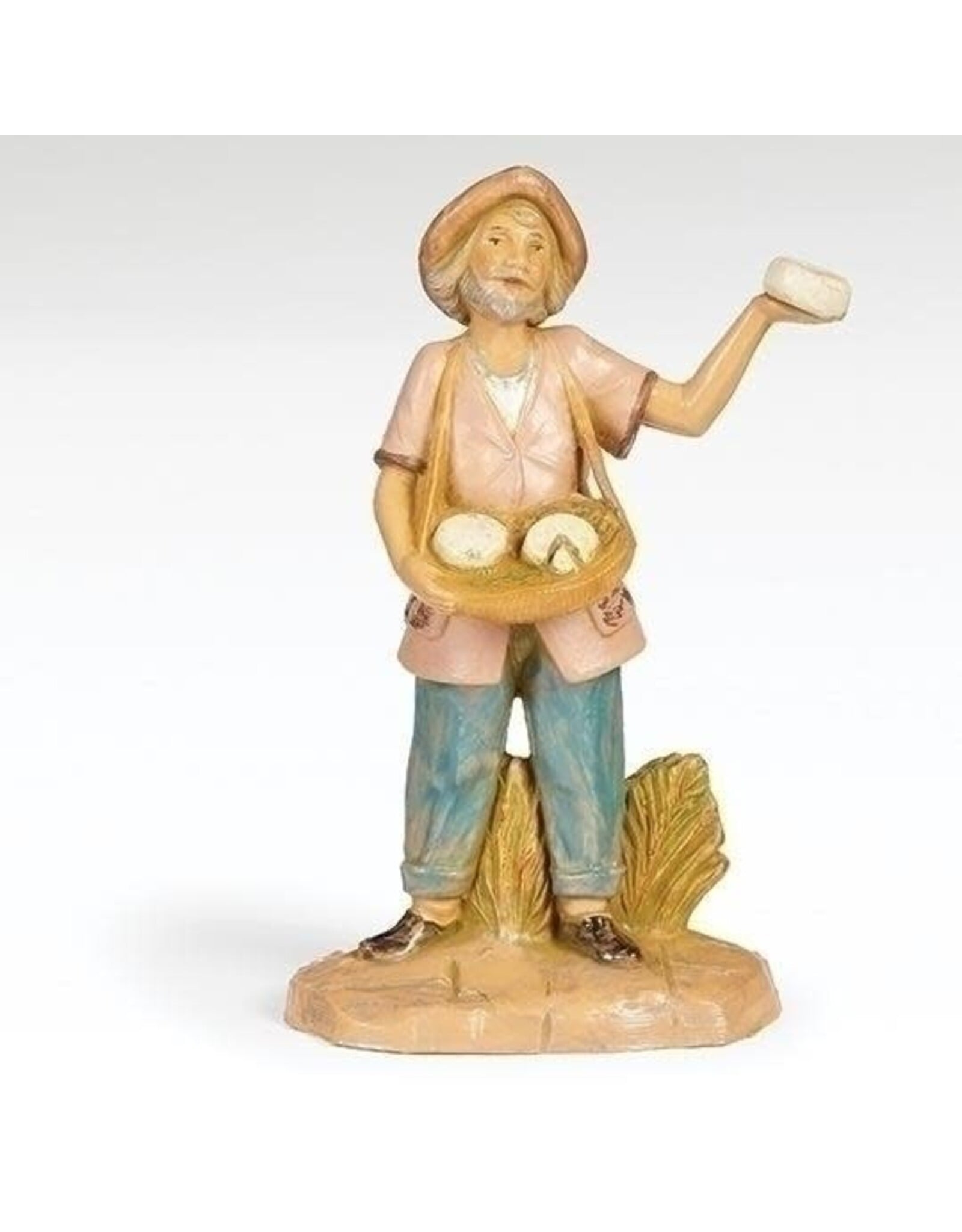 Fontanini Fontanini - Lorenzo, Cheese Peddler (5" Scale)