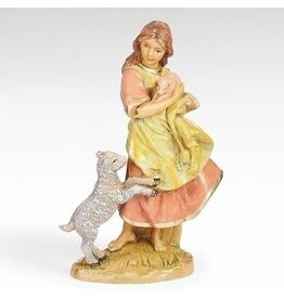 Fontanini Fontanini - Elisha, Shepherdess (5" Scale)