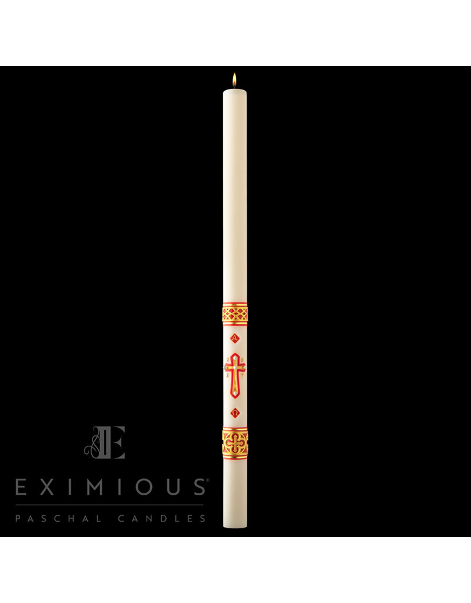 Eximious Exalted Paschal Candle