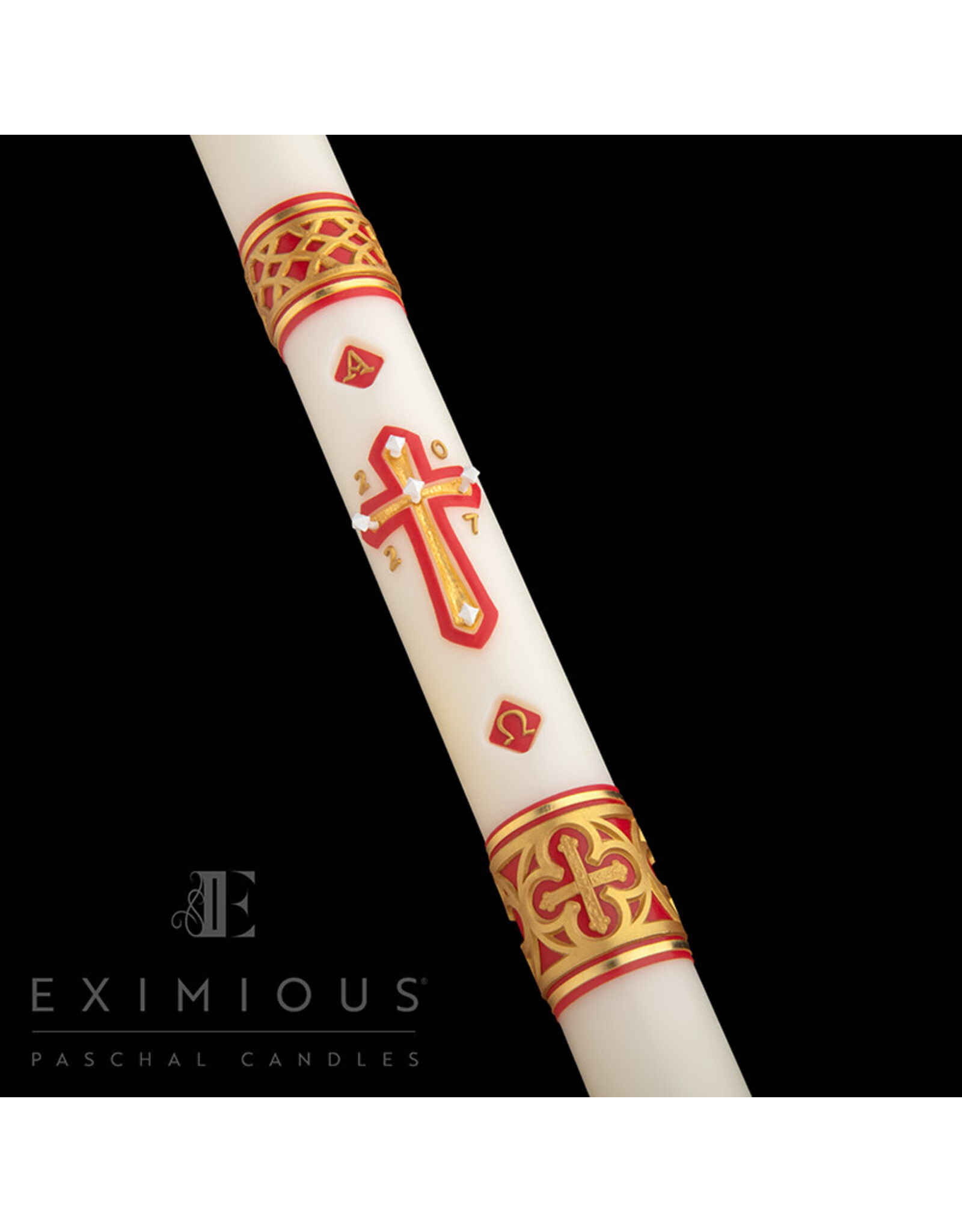 Eximious Exalted Paschal Candle