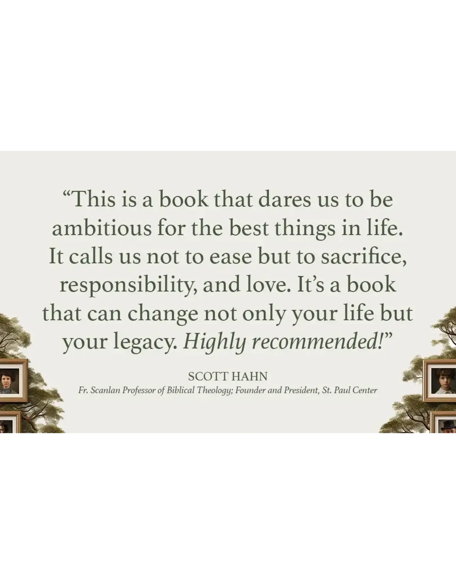 Sophia Institue Press Not Just for Kings : Cultivating a 500-Year Vision for Your Family