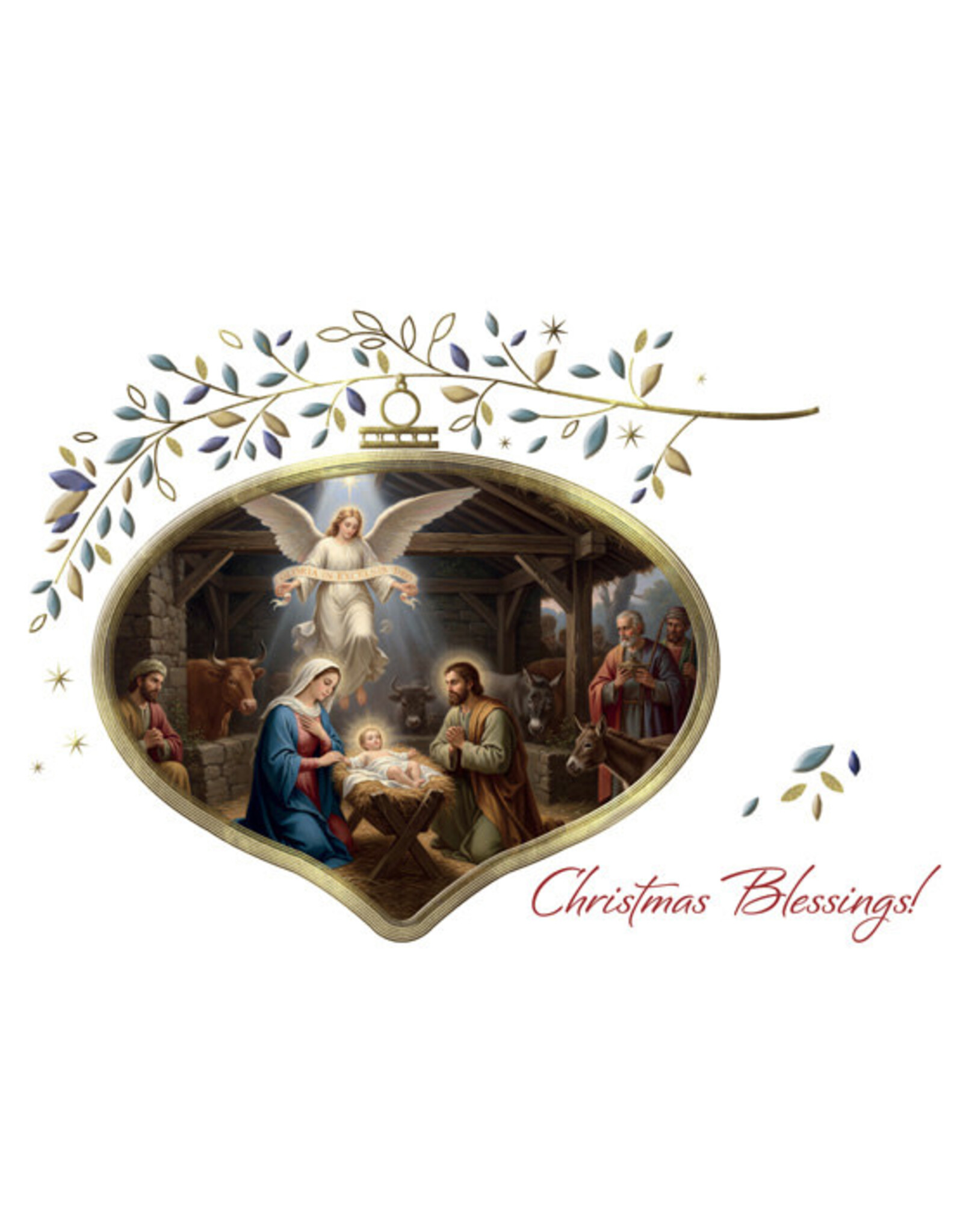 Greetings of Faith Boxed Christmas Cards - Christmas Blessings (15)