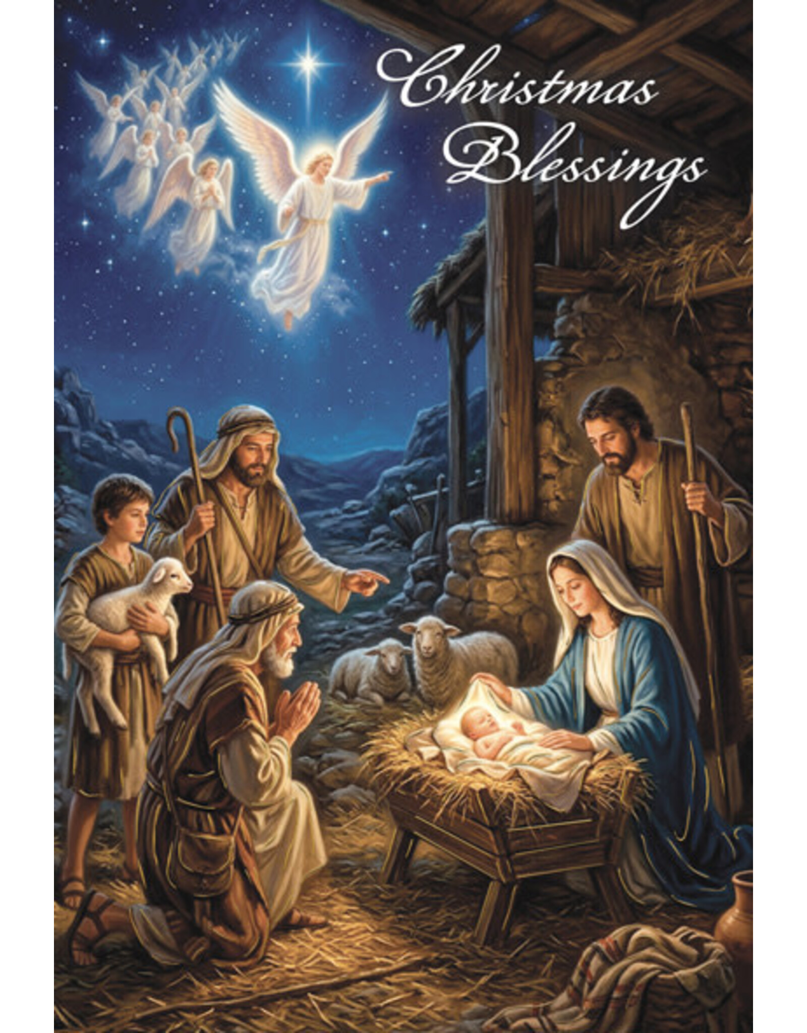 Greetings of Faith Boxed Christmas Cards - Christmas Blessings (15)