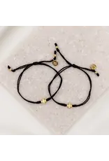 My Saint My Hero Together in Prayer Bracelets (Set of 2)