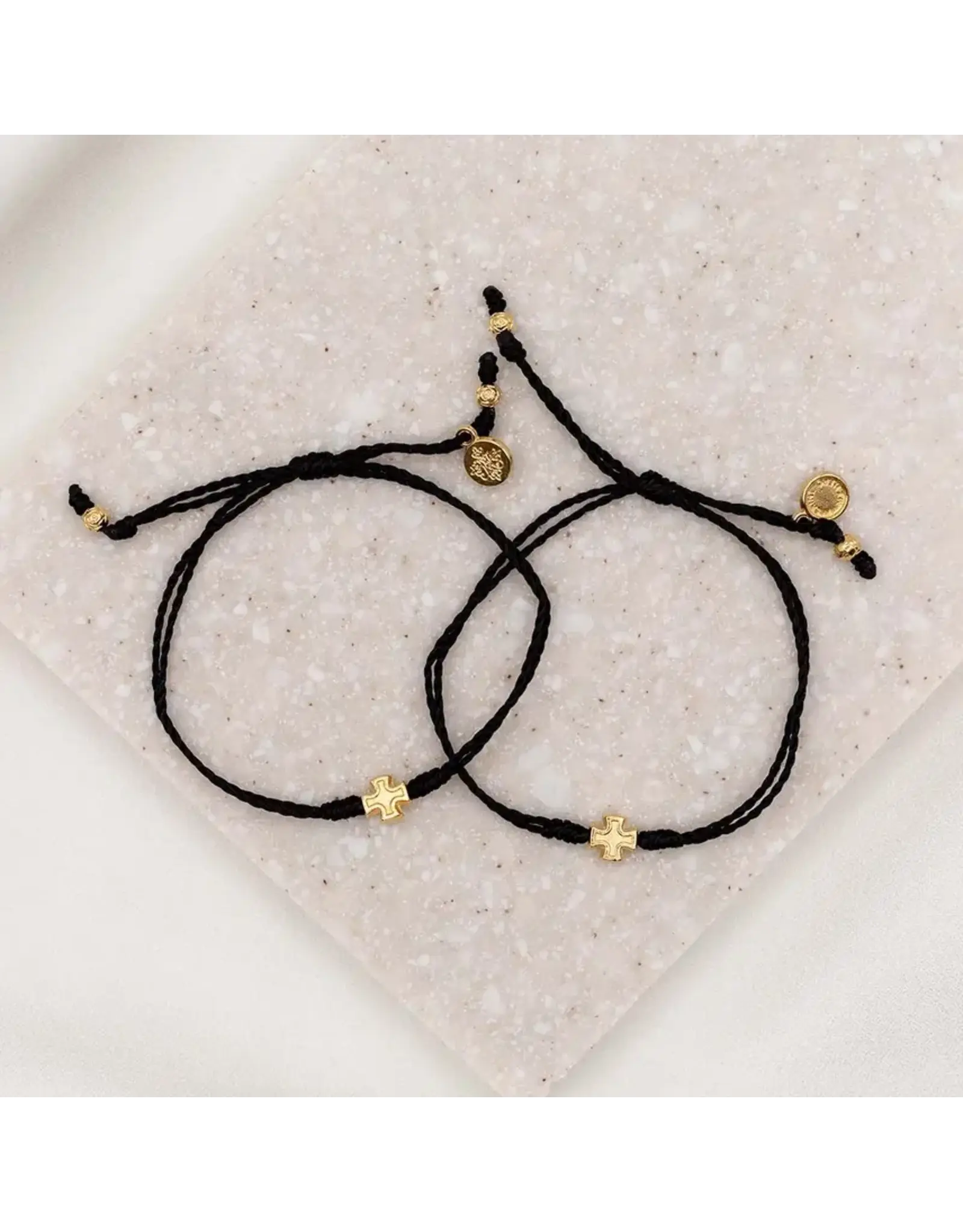 My Saint My Hero Together in Prayer Bracelets (Set of 2)