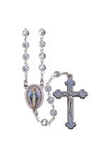Hirten Miraculous Medal Rosary with Color Centerpiece