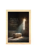 Faithworks Plaque - Nativity (5x7)