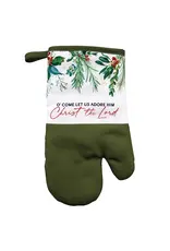 Faithworks Oven Mitt - O Come Let Us Adore Him