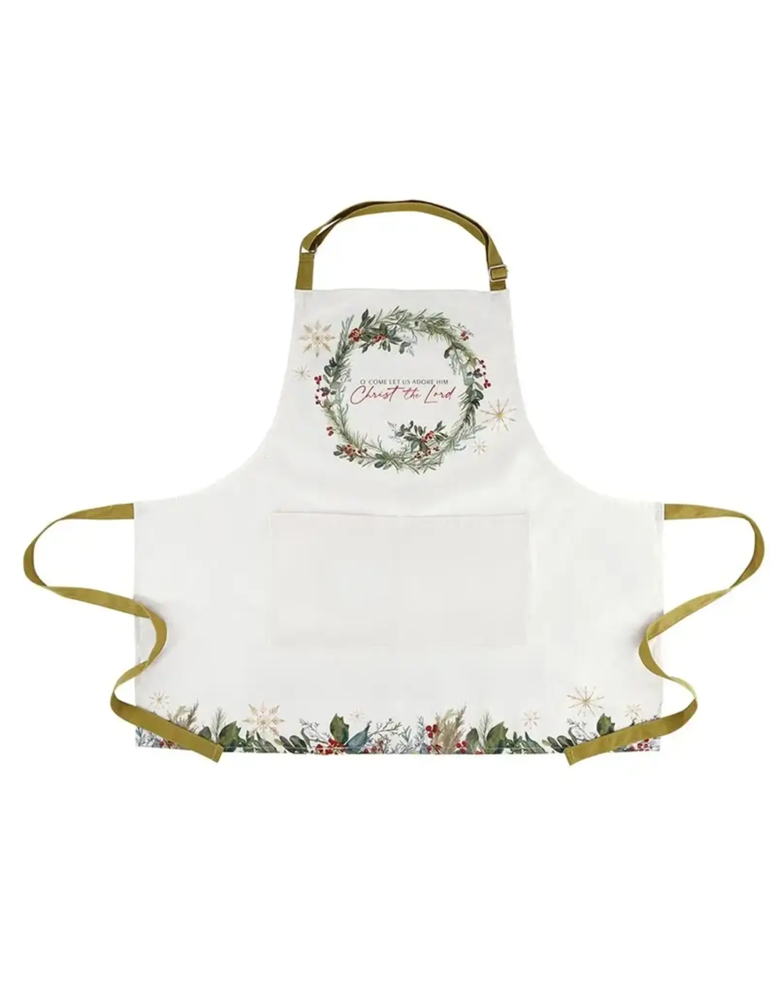 Faithworks Apron - O Come Let Us Adore Him