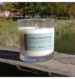 Altar + Home Come Follow Me Candle, 5.5oz