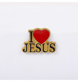 Swanson Lapel Pin - I Love Jesus