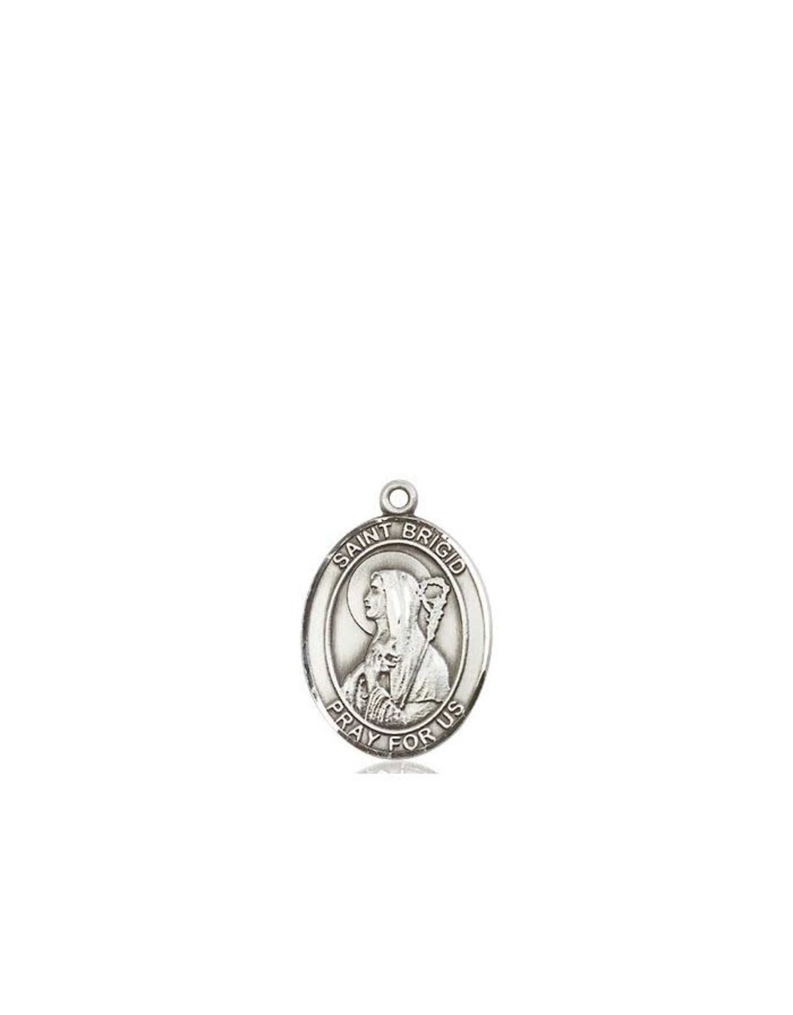 Bliss St. Brigid of Ireland Medal, Sterling Silver