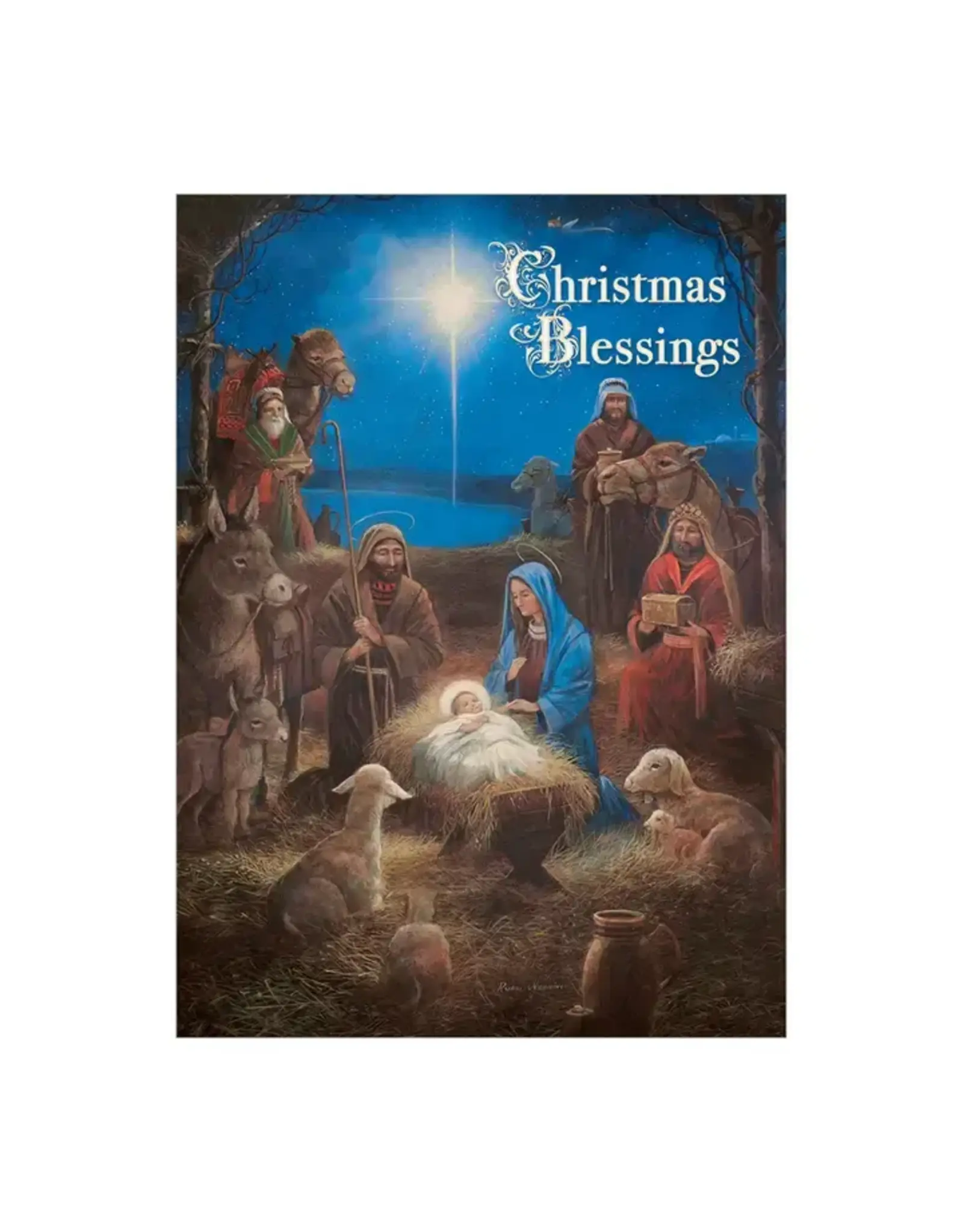 Legacy Publishing Boxed Christmas Cards - Nativity with Camels