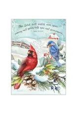Legacy Publishing Boxed Christmas Cards - Birds On Snowy Branch