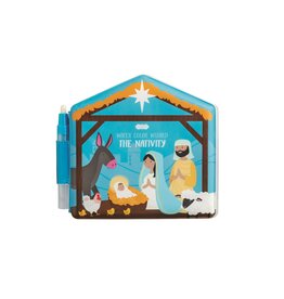 Mud Pie Nativity Water Wizard Book