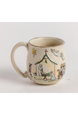Mud Pie Manger Nativity Mug