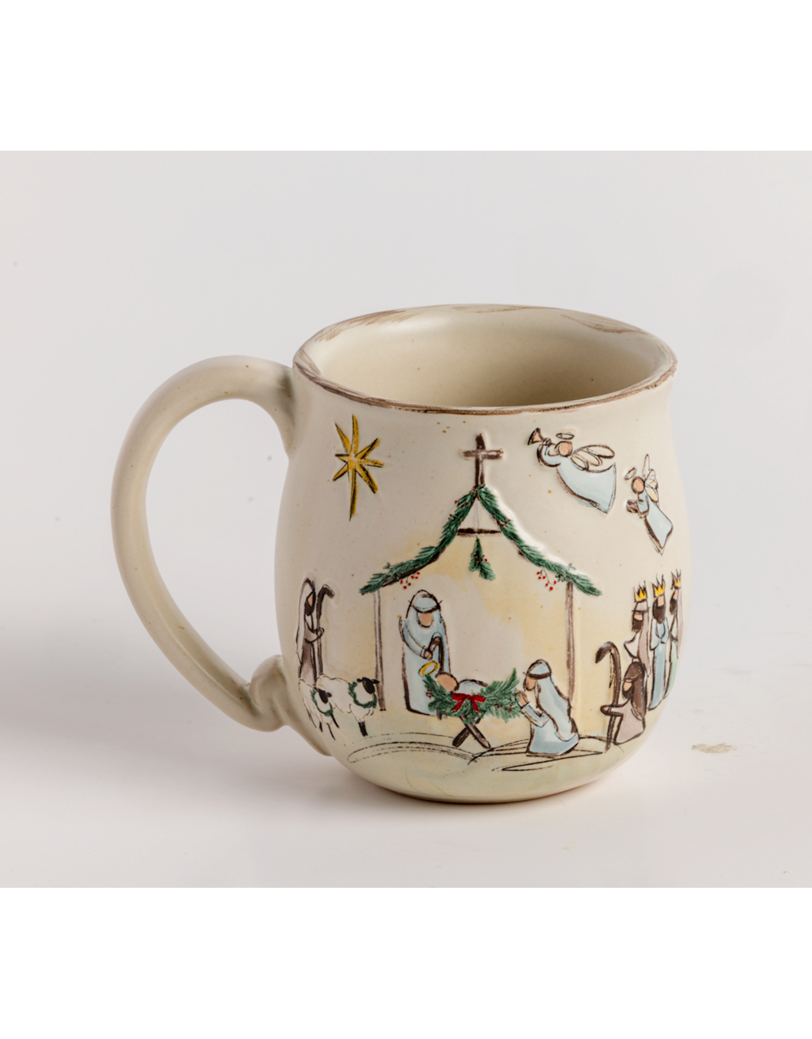 Mud Pie Manger Nativity Mug