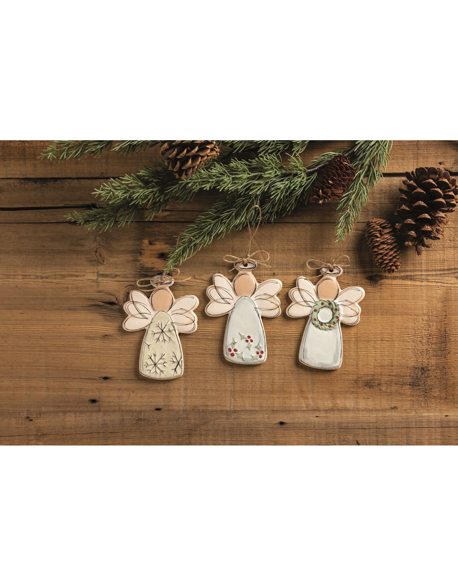 Mud Pie Ornament - Angel,