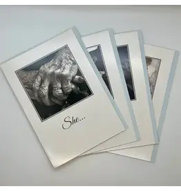Gracefully Yours Boxed Sympathy Cards - Hands