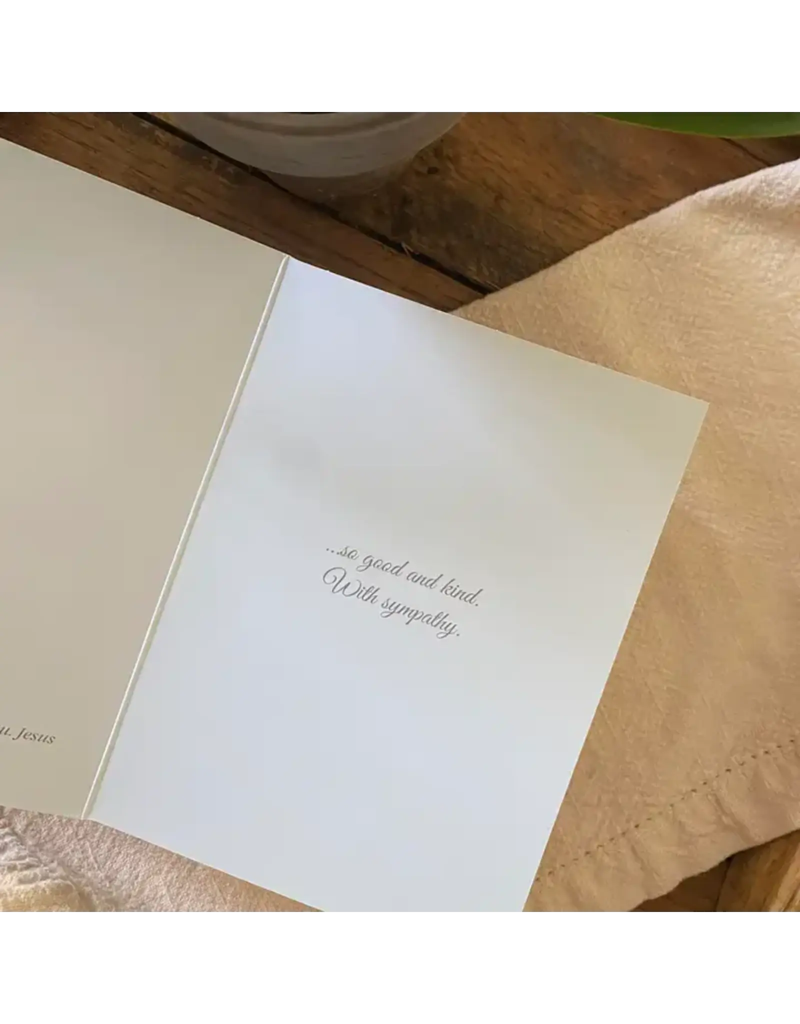 Gracefully Yours Boxed Sympathy Cards - Hands