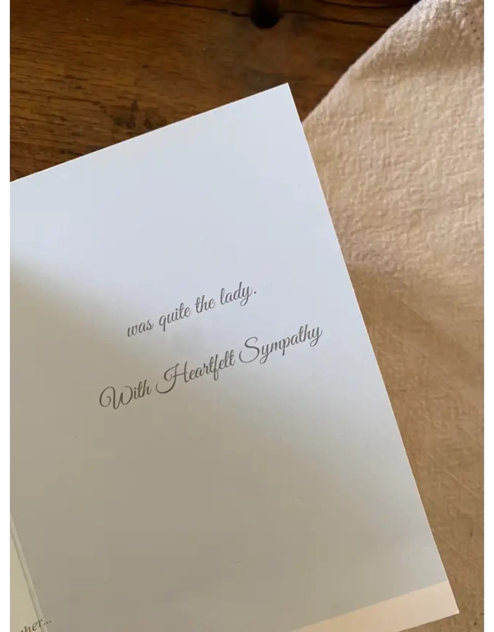 Gracefully Yours Boxed Sympathy Cards - Hands