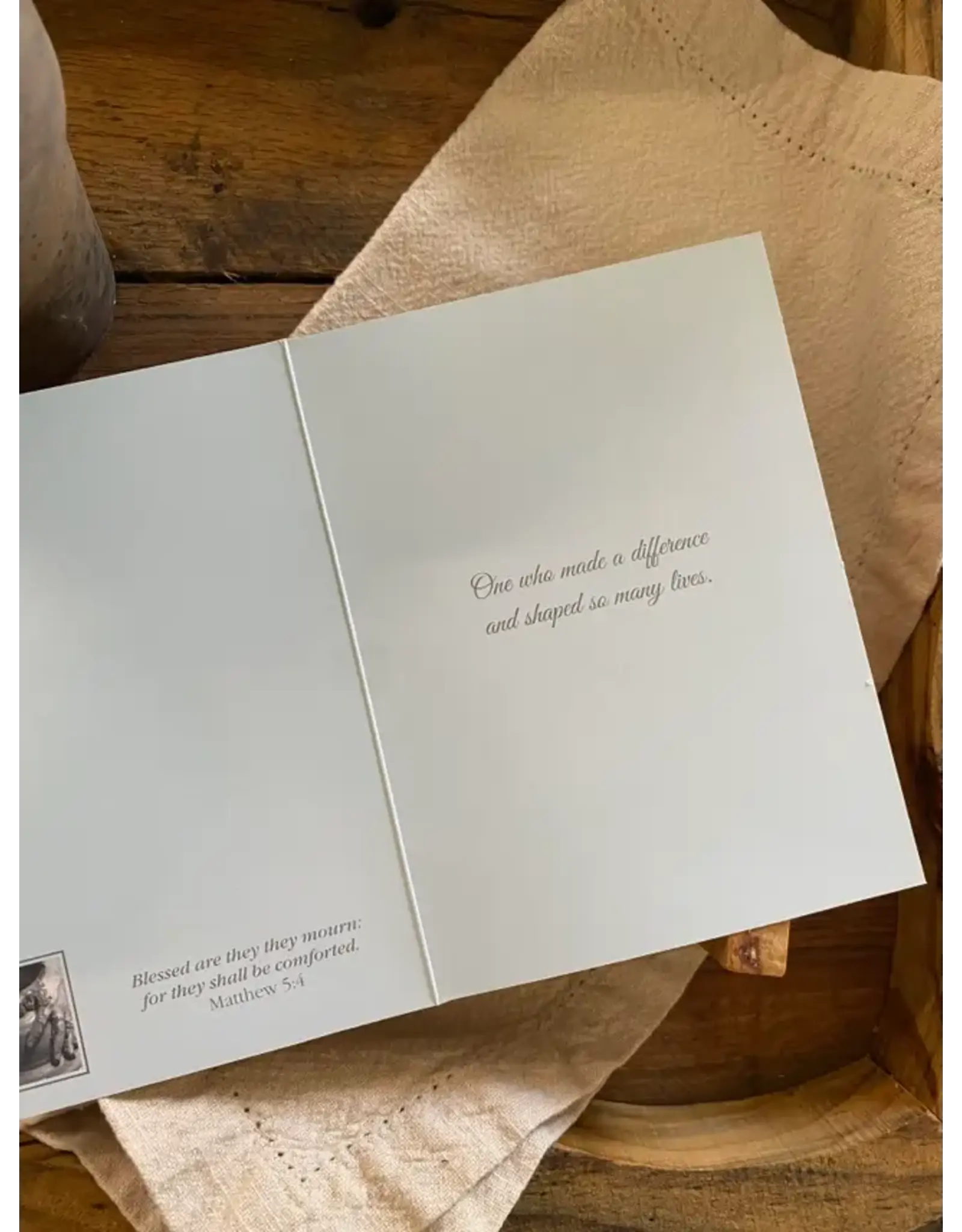 Gracefully Yours Boxed Sympathy Cards - Hands