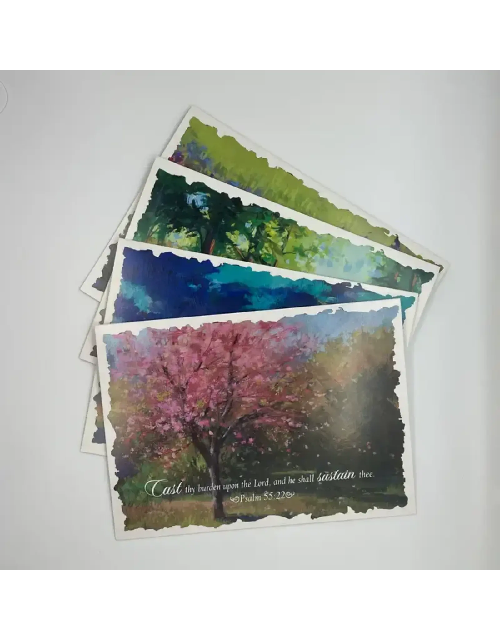 Gracefully Yours Boxed Sympathy Cards - Blessed Mourning