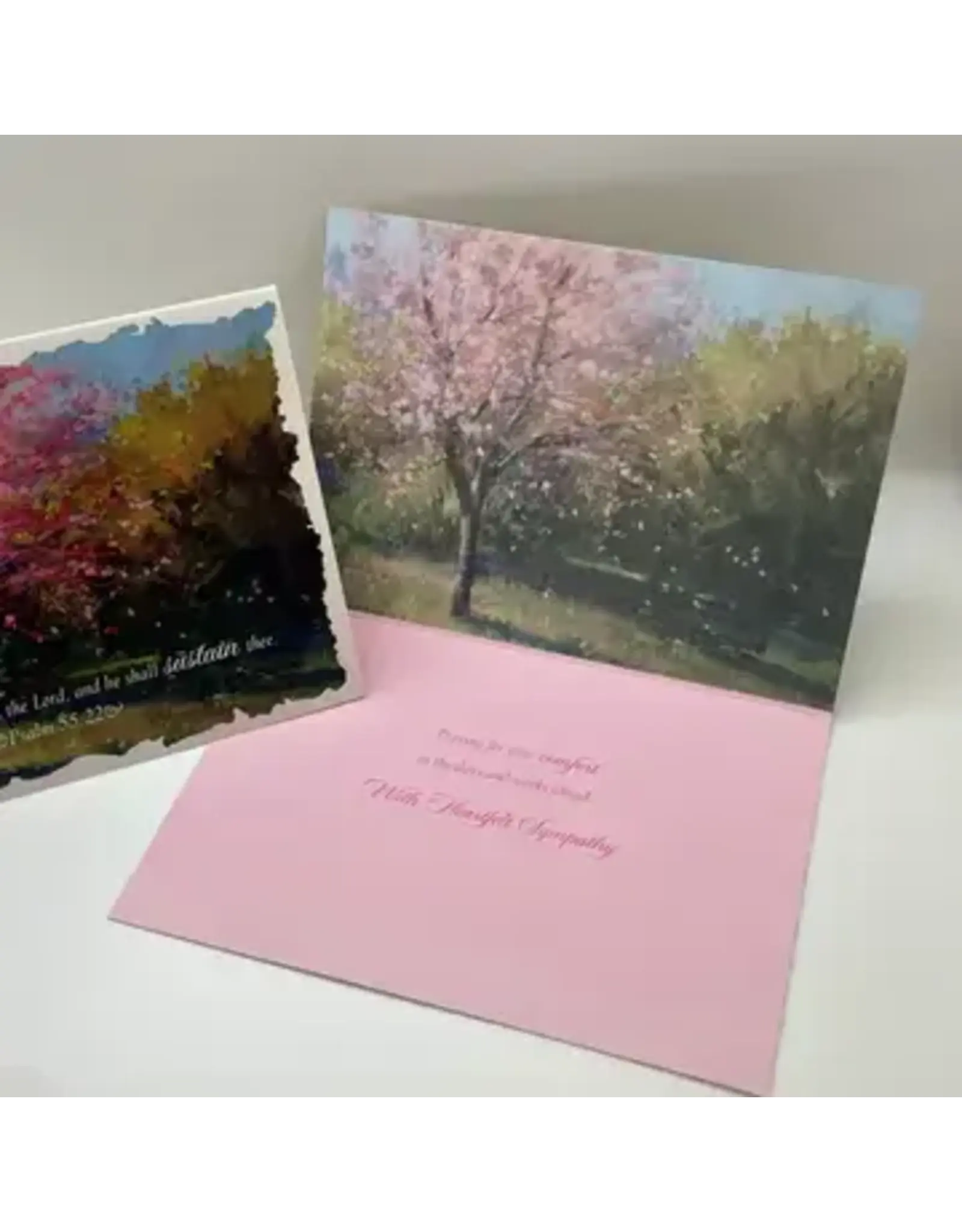 Gracefully Yours Boxed Sympathy Cards - Blessed Mourning