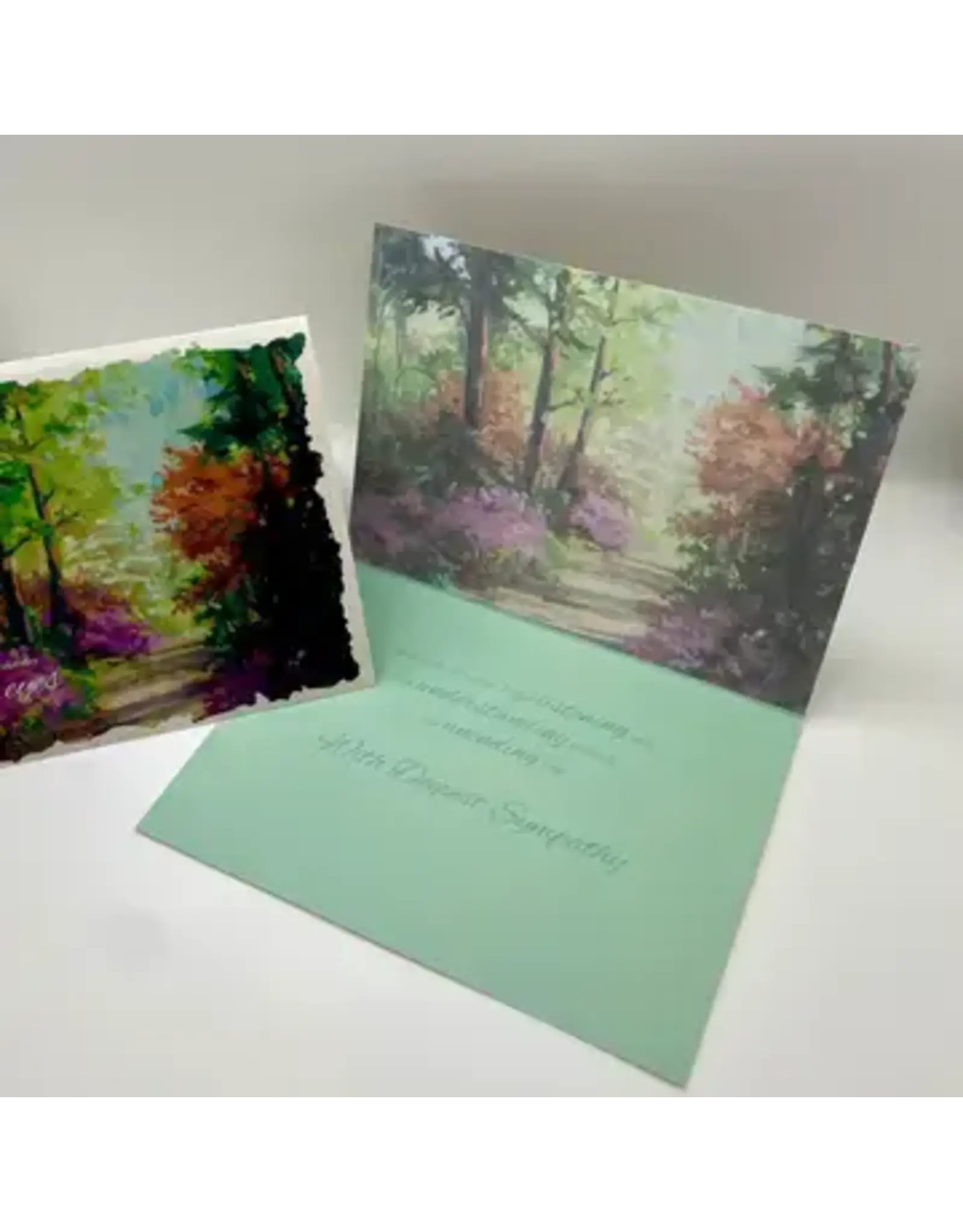 Gracefully Yours Boxed Sympathy Cards - Blessed Mourning
