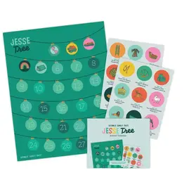 Catholic Family Crate Jesse Tree Advent Sticker Calendar