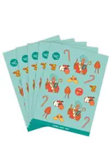 Catholic Family Crate St. Nicholas Sticker Sheet 5-Pack