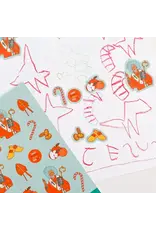 Catholic Family Crate St. Nicholas Sticker Sheet 5-Pack