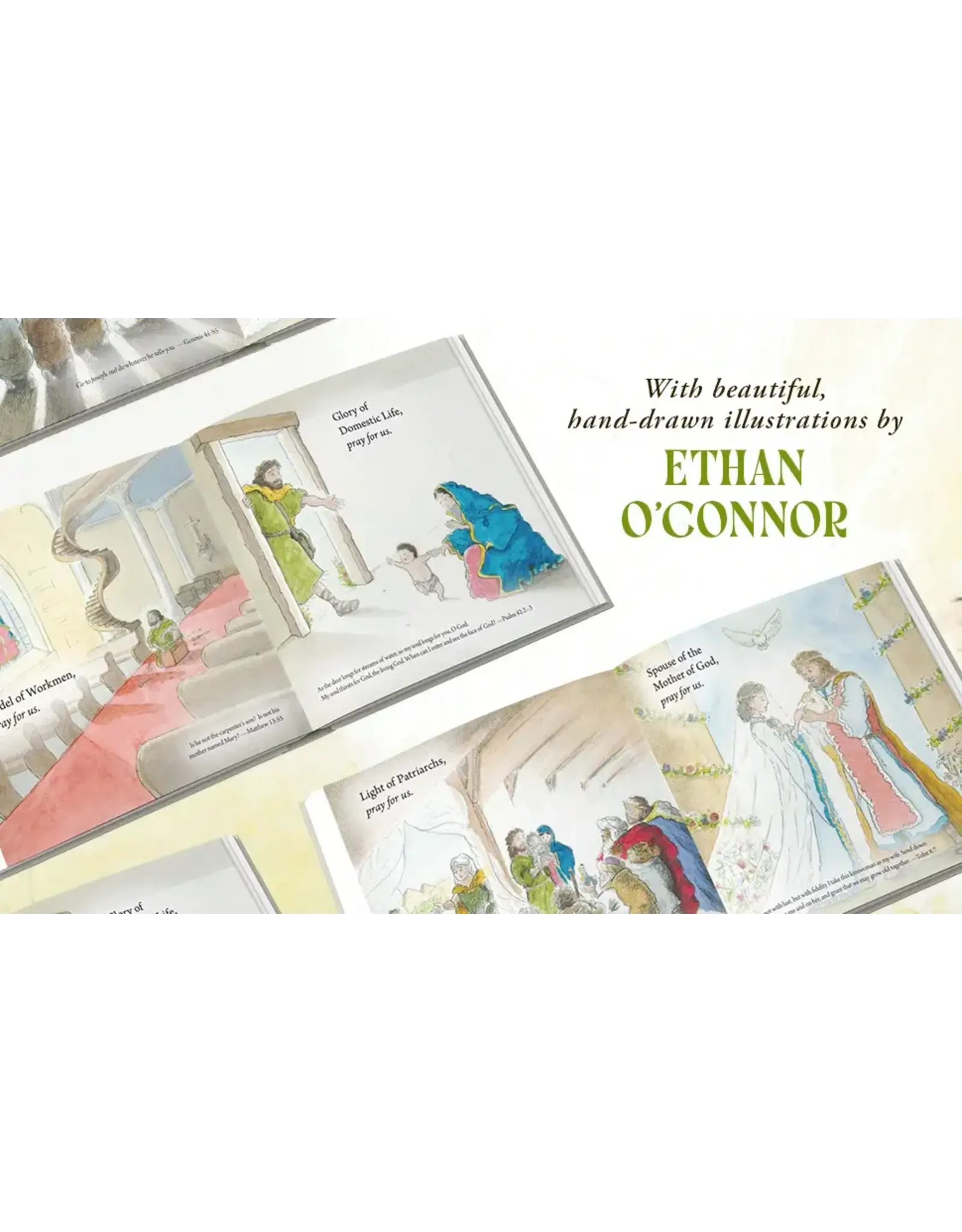 Sophia Institue Press St. Joseph, Pray for Us! An Illustrated Litany for Children