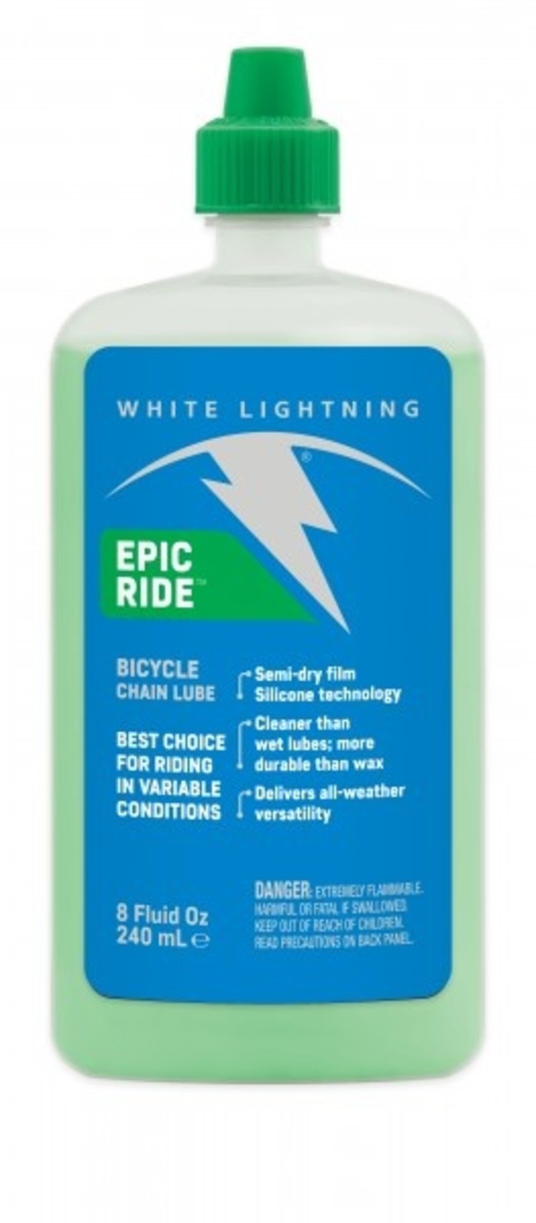 White Lightning Epic Ride Chain Lube 240ml